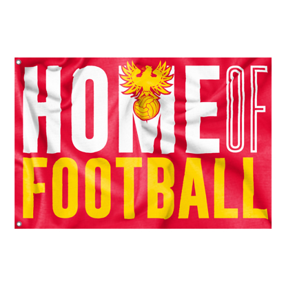 Afbeeldingen van Go Ahead Eagles Vlag - Home of Football