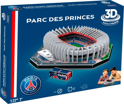 Afbeeldingen van Paris Saint Germain 3D Puzzel - Parc des Princes stadion