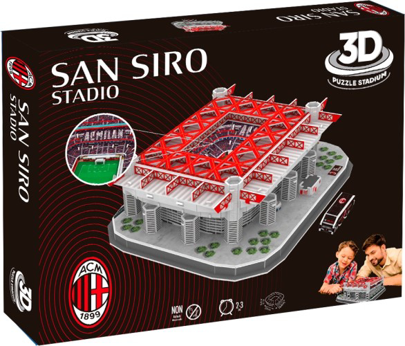 Afbeeldingen van AC Milan 3D Puzzel - San Siro Stadion