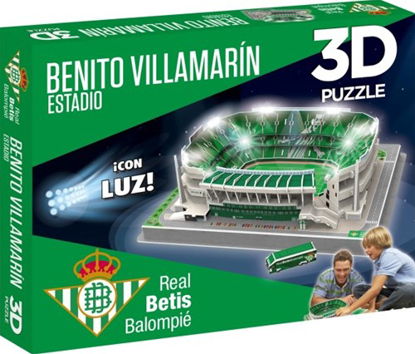 Picture of Real Betis 3D Puzzel (LED) - Benito Villamarín Estadio