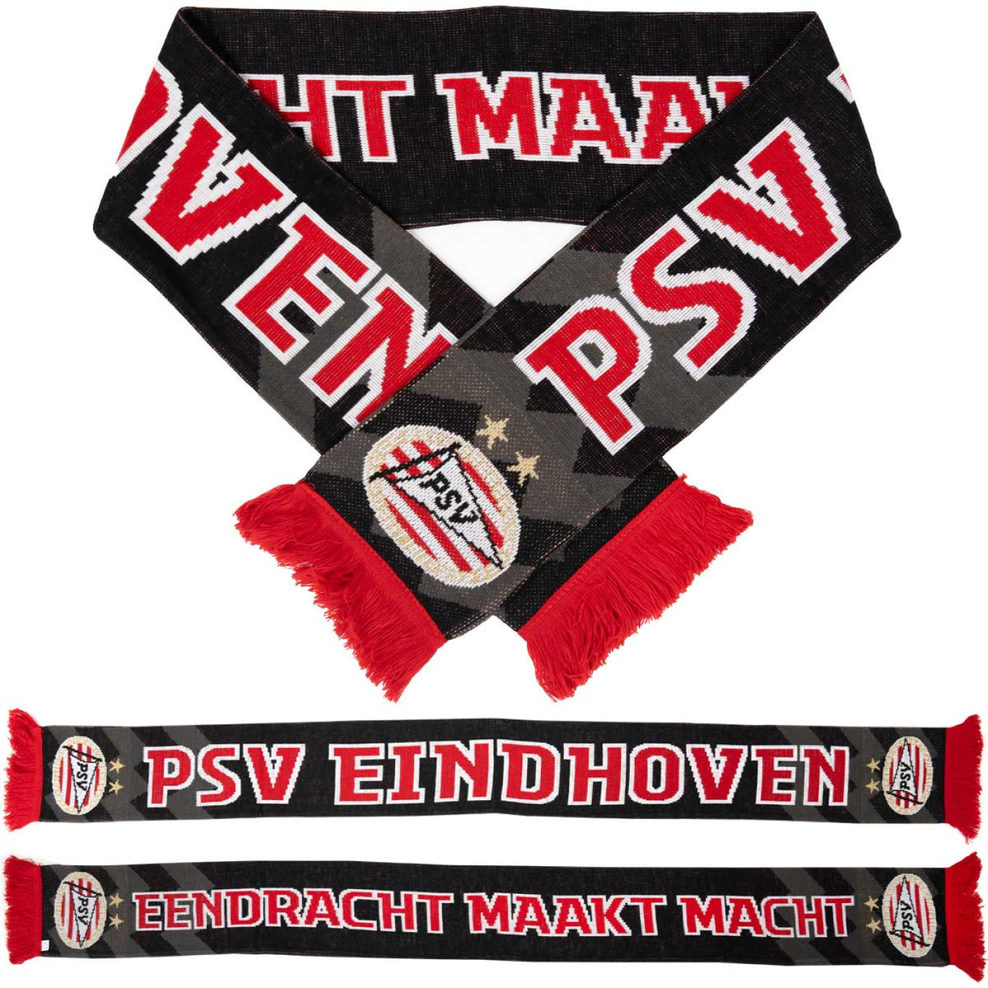 Picture of PSV Sjaal EMM Vibes - zwart/grijs