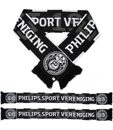 Picture of PSV Sjaal Philips Sport Vereniging - zwart/wit