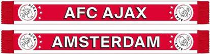 Afbeeldingen van Ajax Sjaal AFC Ajax - wit/rood